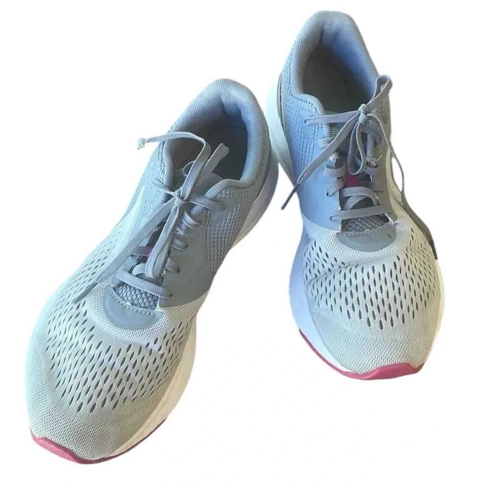 New Balance Women’s WPRORLS1 Grey And Purple Size 9.5 Running Shoe Sneaker EUC